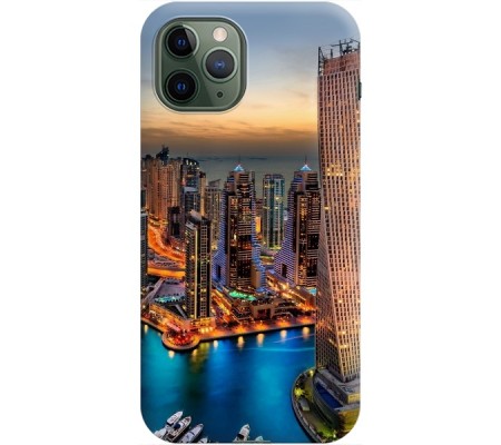Cover Apple iPhone 11 pro DUBAI Bordo Nero