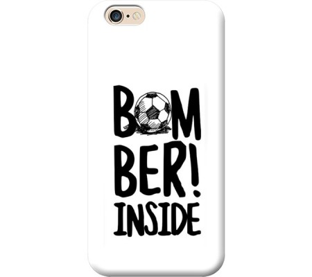 Cover Apple iPhone 6 BOMBER INSIDE Bordo Nero