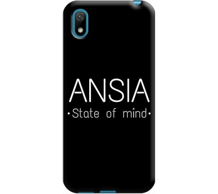 Cover Huawei Y5 2019 ANSIA STATE OF MIND Bordo Trasparente